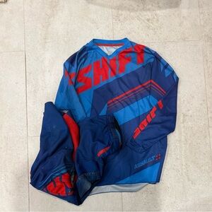 Shift Brand Blue and Red Men's Jersey